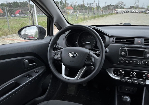Kia Rio cena 27900 przebieg: 158000, rok produkcji 2014 z Złotoryja małe 277